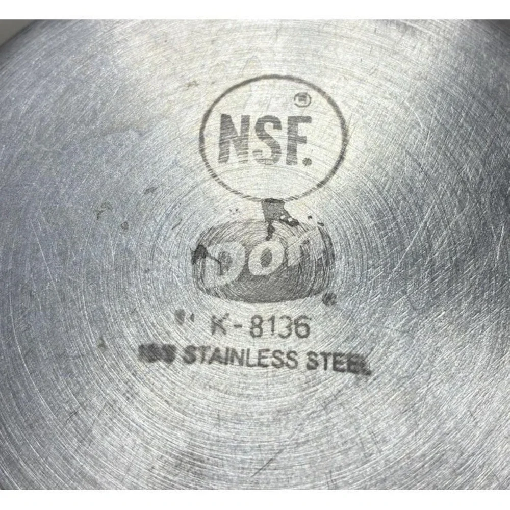 Don Bain Marie 1 1/4 Qt Stainless Steel Brushed NSF *dents